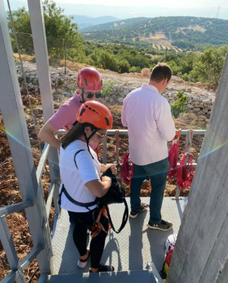Zipline over Ajloun's Forest Reserve - Non-Jordanian Guests