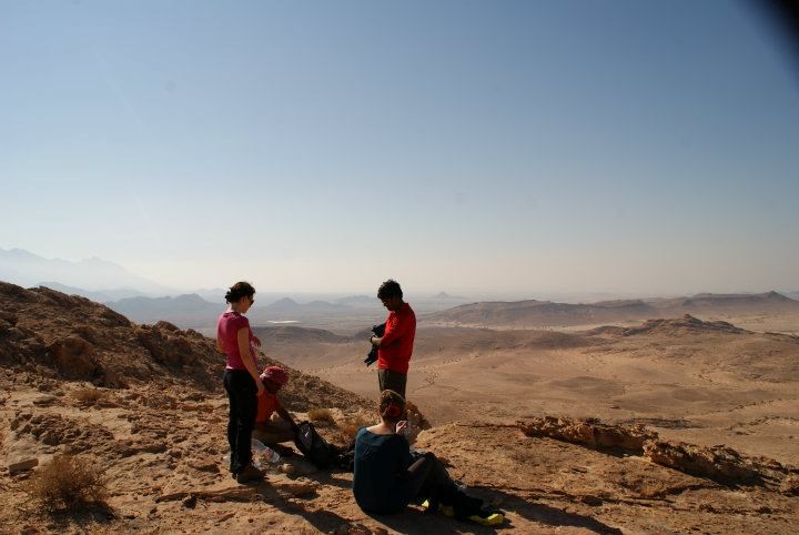 From Feynan:  Petra Trek  - Four Days