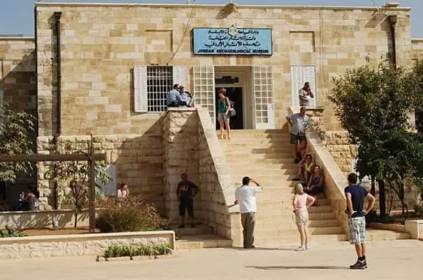 Jordan archaeological museum Amman