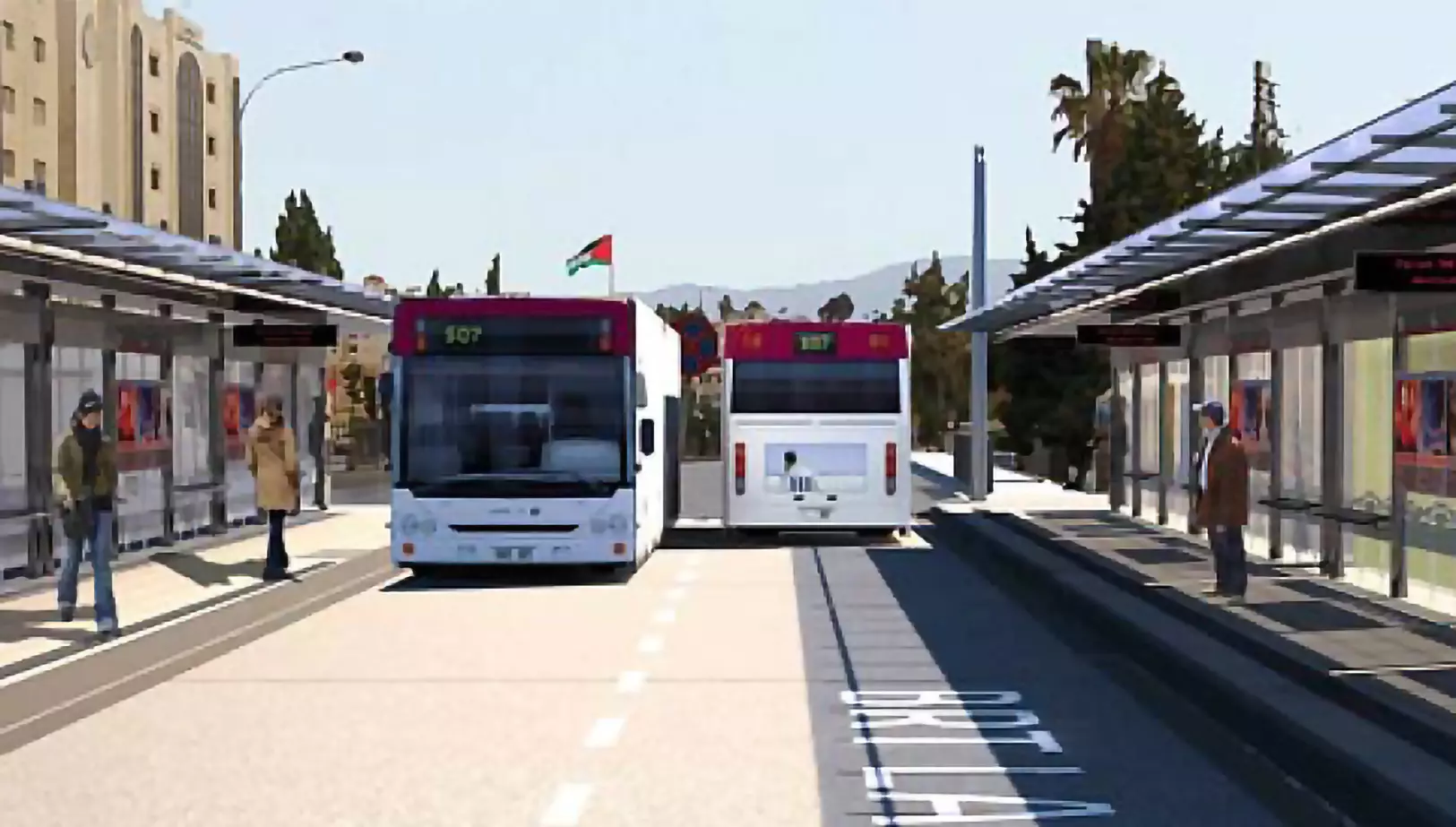 The best public transportation in Jordan