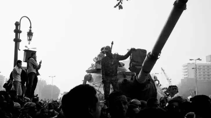 Information about the square of the Arab Revolution Square
