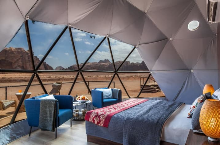 The 5 best hotels in the cities of Jordan